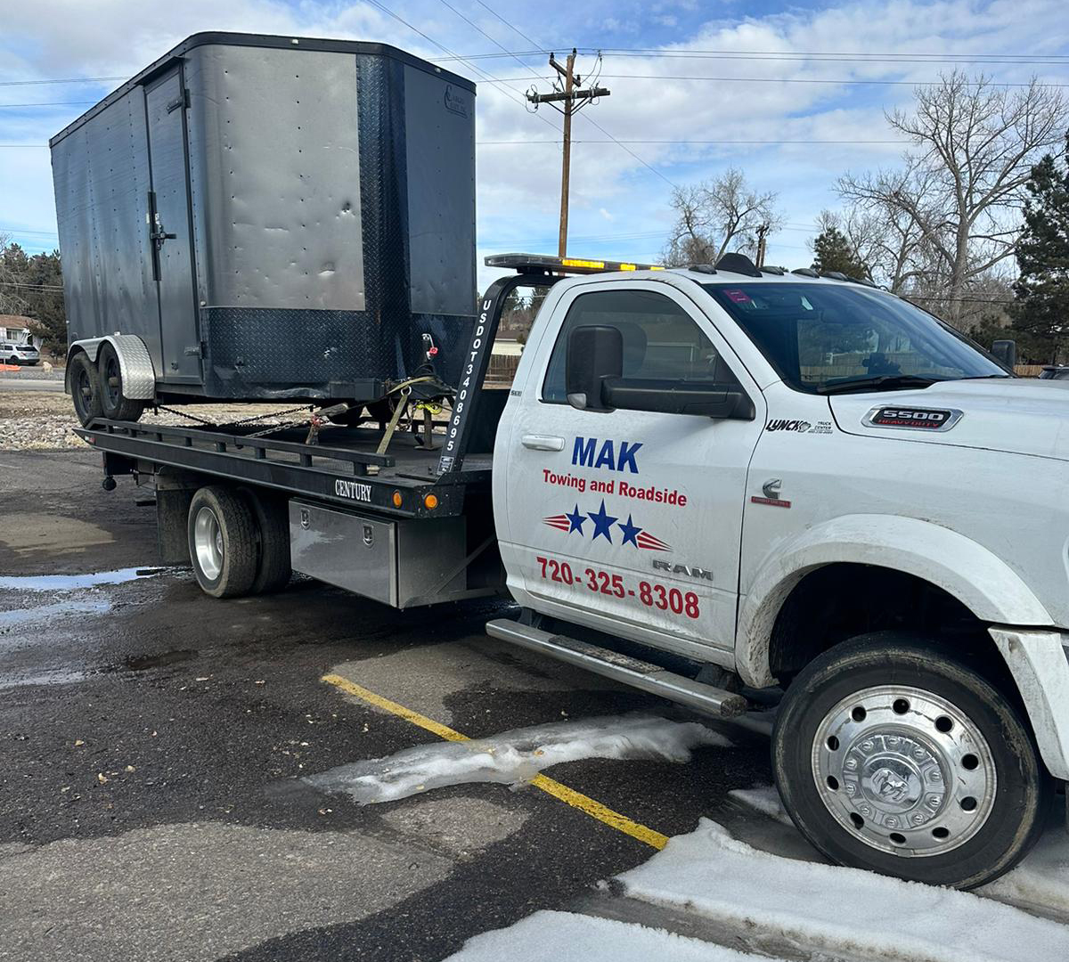 Flatbeds Save the Day in Parker